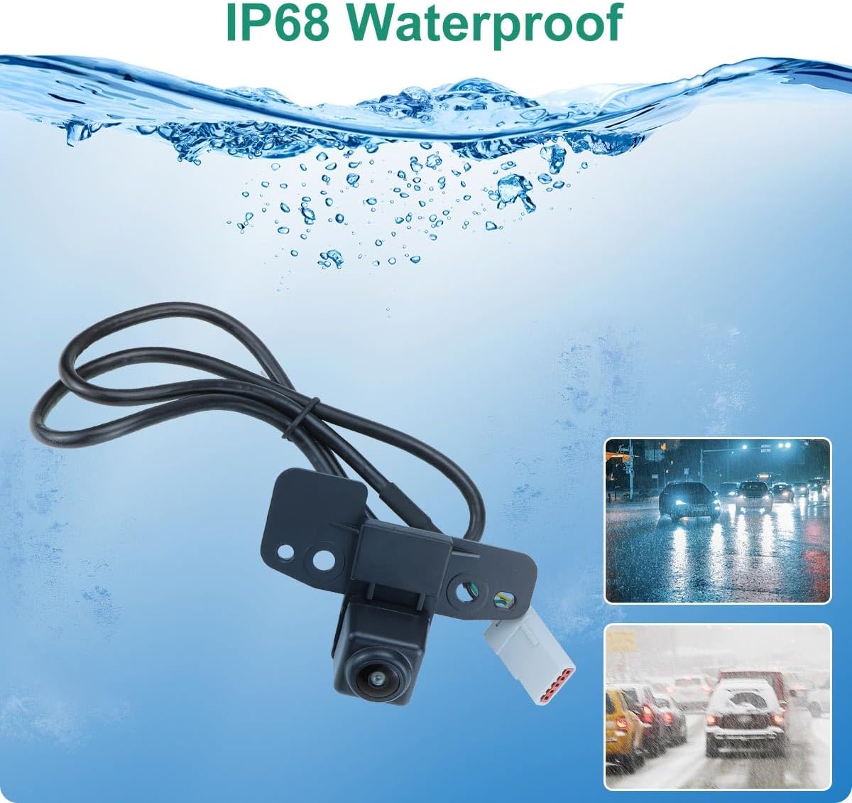 23165927 Front View Camera Replacement for Chevy Traverse 2018-2021, Car Security Camera by GreenYi