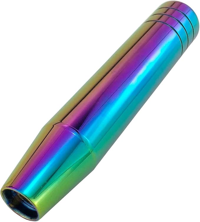 Long Shift Knob Extension Shifter Handle Aluminum Alloy Gear Stick Transmissions Weighted Shifting Lever Universal Fit Most Manual Automatic Cars Truck SUV (Multicolor)