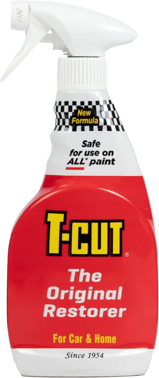 T-Cut Colour Restorer, 17 Fl Oz - Paintwork Restore, Spray Paint, Restores Original Colour and Lustre to Paintwork Removes Oxidation Scratch, TCC500