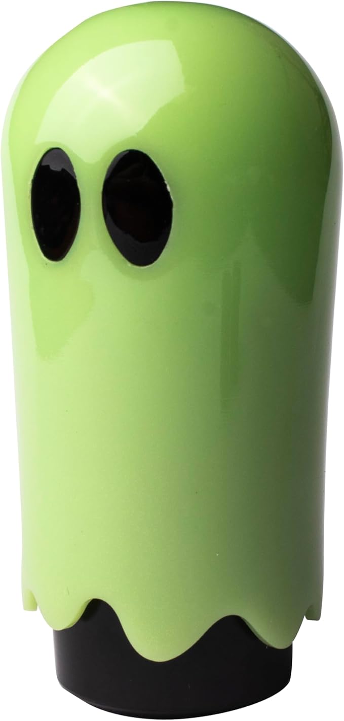 Glow Ghost Shift Knob -Night Glow Design Gear-Shift-knobs Universal Gear Knob / 3 Adapters (M8x1.25/M10x1.5/M12x1.25) Cool Automotive Car Accessories Gift for Man