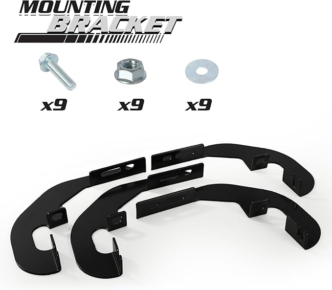 M-Auto 6.75" Running Boards Side Step Bars Compatible with 2019-2025 Chevy Silverado GMC Sierra 1500 2500HD 3500HD Regular Cab, Stainless Steel Side Step Nerf Bars, Polished Chrome