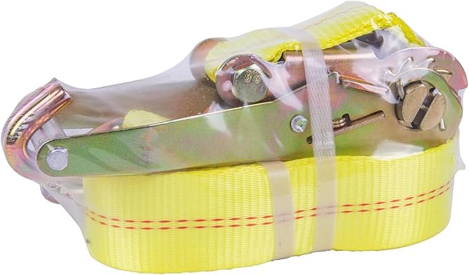 4 Pack Ratchet Strap Heavy Duty -2" x 27' Ratchet Tie Down Straps,Cargo Straps for Moving Appliances, Lawn Equipment, Motorcycle in a Truck