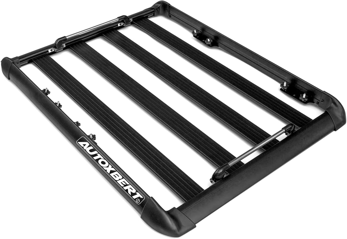 AUTOXBERT 50" x37.8" x3.54" Universal Aluminum Roof Rack Rooftop Cargo Carrier Luggage Basket 330LBS Heavy Duty Car Top Luggage Holder or Cars SUVs and Trucks