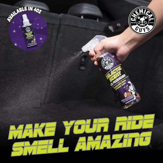 Chemical Guys Galactic Scent, Air Freshener, Great for Cars, Trucks, SUVs, RVs, Home, Garage, Workspace, Dorm Room & More (16 Fl Oz) - AIR25516