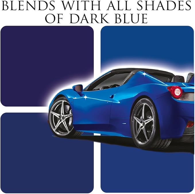 Car Gods Diamond Custom Color Dark Blue 17 fl oz – 3-in-1 Polish to Restore Faded Dark Blue Paintwork
