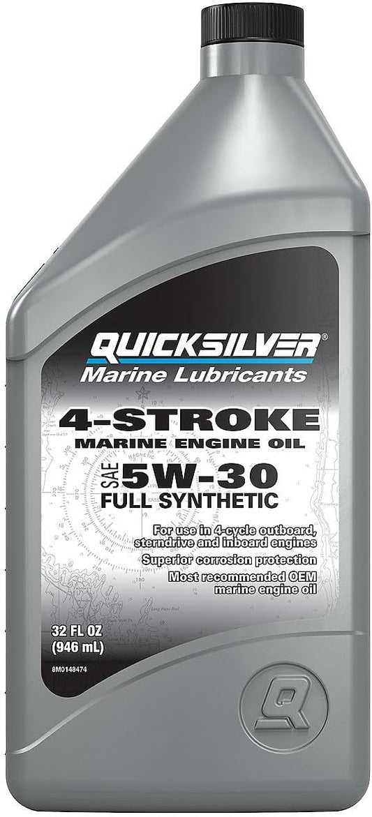 Quicksilver 5W-30 Full Synthetic Marine Engine Oil