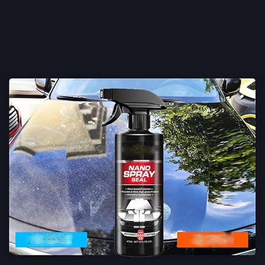 16oz Car Nano Synthetic Spray Sealant,Nano Ceramic Coating for Cars,Quick Effect Coating Agent for Car,2025new Car Wax Polish Spray,Car Coating Spray,Waterless Nano Polish,Automotive Paint Sealant (2)