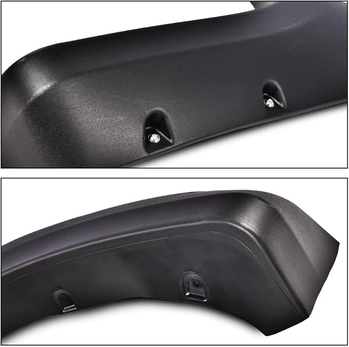 G-PLUS Wheel Cover Fender Flares Compatible with 2007-2013 Chevy Silverado 1500/2007-2014 Chevy Silverado 2500HD 3500HD 78.0"/97.6" Long Bed Fleetside New Body Style,Textured[Not Fit Gmc Sierra]