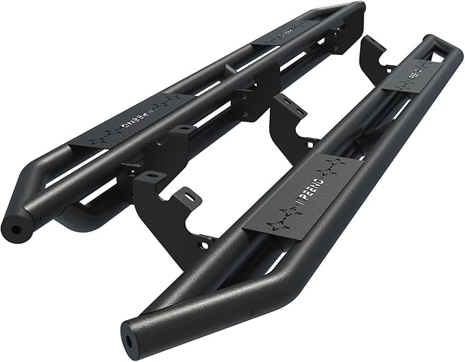 Heavy Duty Metal Running Boards Side Steps Nerf Bars Compatible with 2024 2025 Toyota Tacoma Double Cab with 4 Full Size Doors(4th Generation)