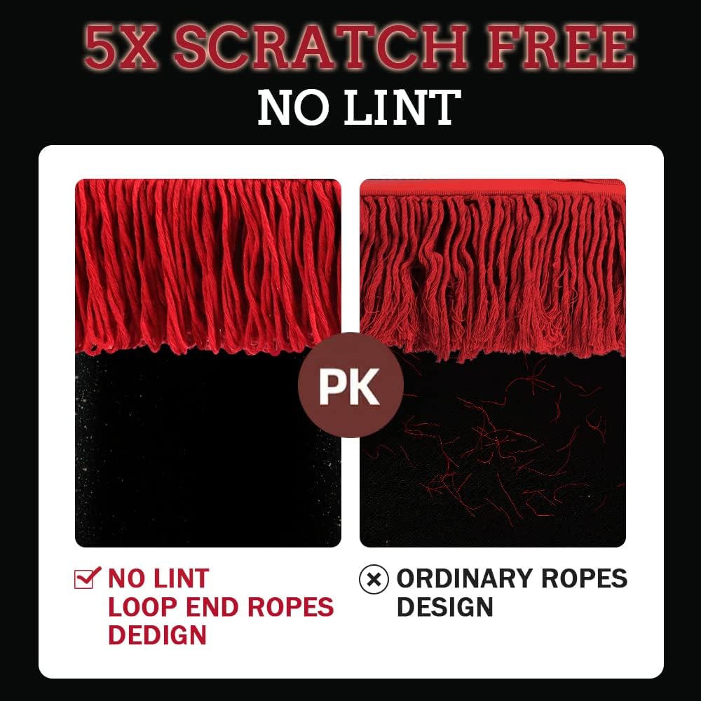 Car Duster Exterior Scratch Free,Car Dusters Extendable Handle Cleaning Exterior,Detailing Brush Kit for Truck,SUV,Caravan,Motorcycle,Wax Cotton Fabric,Waterless Wash Equipment