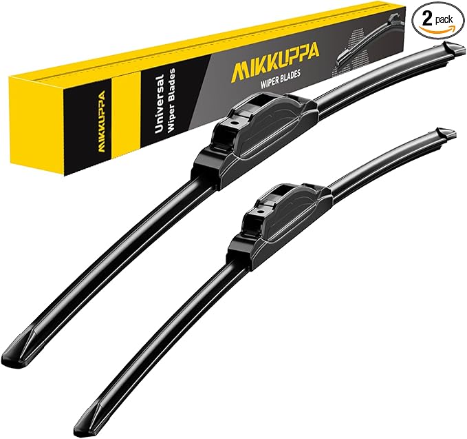 MIKKUPPA 28"+20" Windshield Wipers Blades Replacement for 2011-2016 Toyota Sienna, U/J Hook All Season Wiper Blades(Pack of 2)