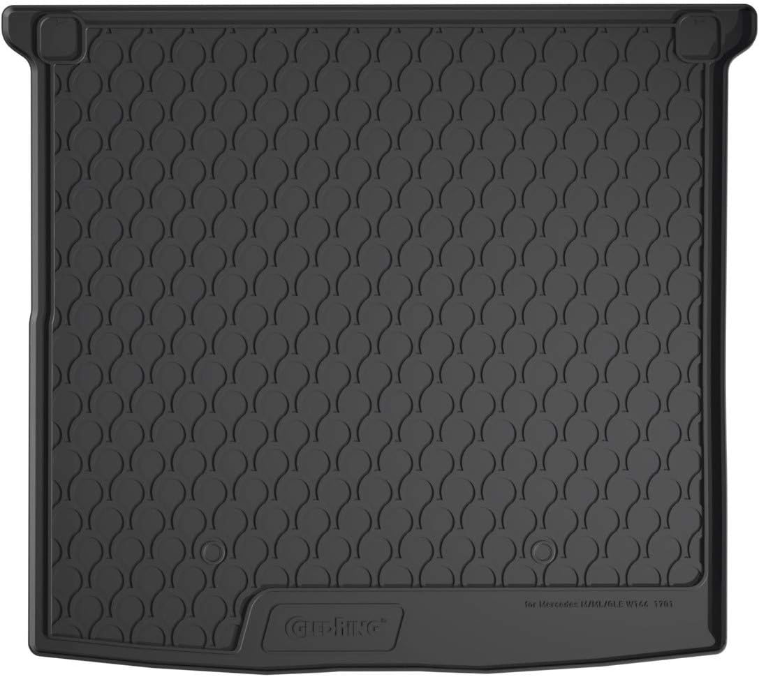 Gledring USA Custom Fit All-Weather Rubber Cargo Liner Intended for Mercedes (SUV) ML Class (W166) / GLE Class (C292) 2012-2018, No Trimming Required, Tailored Custom Fit, Protects from Rain, Mud