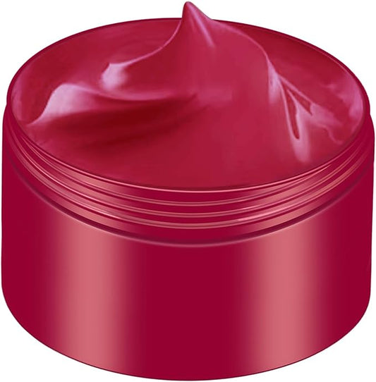 Leather Recoloring Balm, Maroon Vinyl Leather Color Restorer, Leather Repair Kit for Car Interior, Leather Paint, for Furniture Seat, Shoe Polish