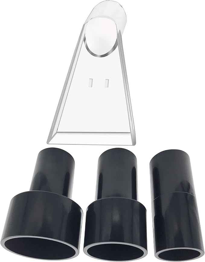 TunaMax Universal Work with All Shop Vacs with 2-1/2" & 1-7/8" &1-1/4" Adapters Extractor Attachment for Upholstery & Carpet Cleaning & Auto Detailing, Extraction Accessory for Wet Vacuum Cleaners