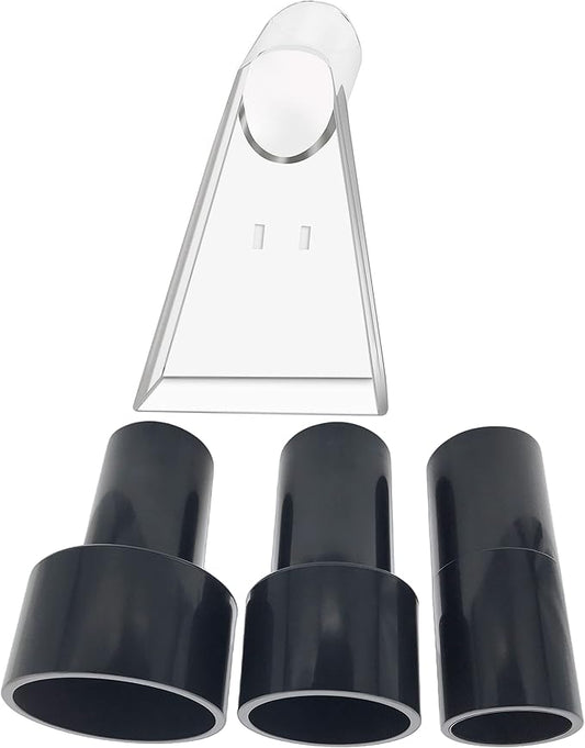 TunaMax Universal Work with All Shop Vacs with 2-1/2" & 1-7/8" &1-1/4" Adapters Extractor Attachment for Upholstery & Carpet Cleaning & Auto Detailing, Extraction Accessory for Wet Vacuum Cleaners