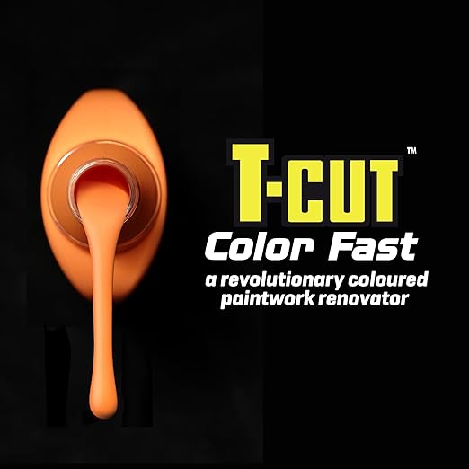 T-Cut Orange Scratch Remover Color Fast Paintwork Restorer Car Polish, 13 Colors Available, 17 Fl Oz