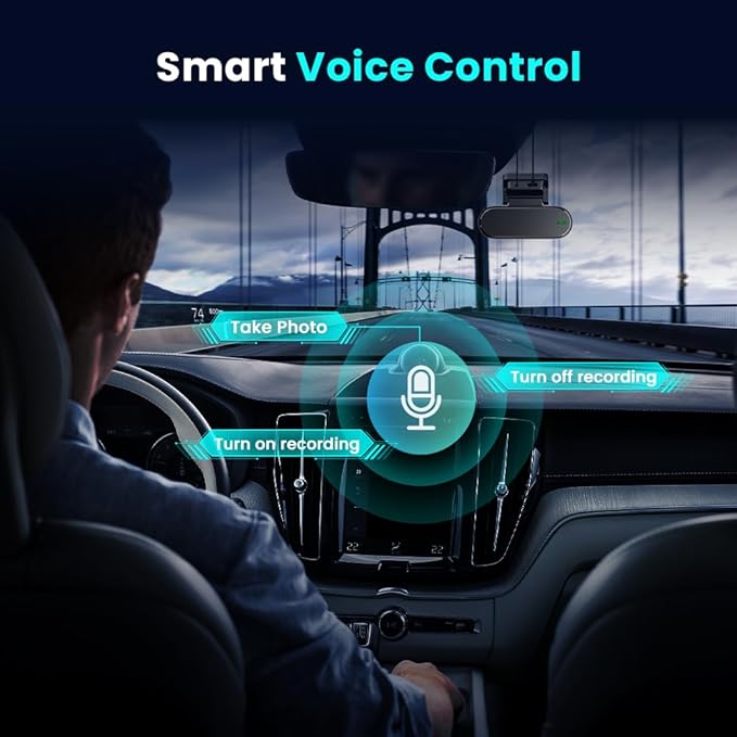 DDPAI 4K Dash Cam Front and Rear, 2160P+1080P Car Dash Camera, GPS 5G WiFi Dashcam for Cars, Free eMMC 32G Dual Storage Support 512G,Radar Motion Detection,Night Vision,72 Hour Parking Mode, N5 Dual