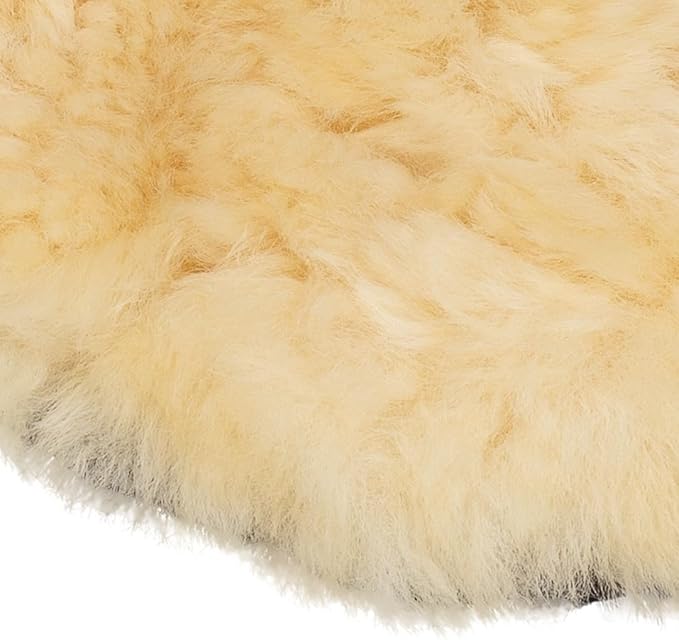 Maxshine Universal Premium Sheepskin Wool Wash Mitt – Ultra-Soft Real Lambswool Glove for Car Washing – Gentle, Scratch-Free Cleaning Pad for Safe Car Detailing & Paint Protection