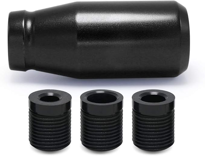(Black) Gear Shift Knobs Racing JDM Manual Universal Fit Compatible with Mazda Tacoma STi Nismo 2004 Honda Accord Subaru Honda Focus ST Miata 350z Civic