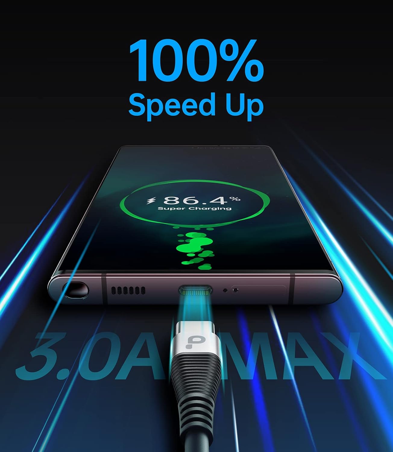 USB Type C Coiled Cable Fast Charging (3FT/5FT), 2Pack Android Auto Charging Cord for Car, Short USB A to USB C Charge Cable Compatible with iPhone 16/15/Pro Max/Samsung Galaxy S20 Note 10 and More