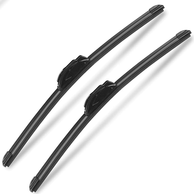 AUTOBOO 22" and 18" Windshield Wipers Blades (Pack Of 2),OEM Quality Premium All-Seasons Wiper blades,Stable and Quiet Armor wiper blades