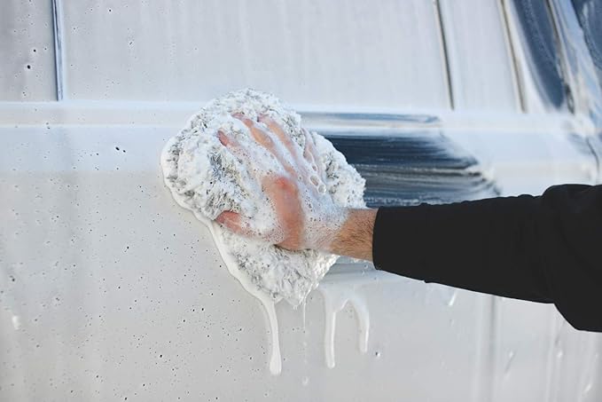 P&S Professional Detail Products Pearl Auto Shampoo – High-Foaming, pH-Balanced Car Wash Soap, Biodegradable, Safe for All Finishes, Lemon Scent, Foam Cannon & Bucket Wash - 1 Gallon