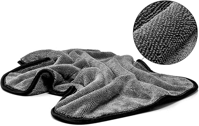 SOFTBATFY Great Very Absorbent Microfiber Car Drying Towel 36 x 24inches,Shiny Wipes Shower Wall Cleaning Cloths Without Streaks, Scratches (36 x 24inches*1pack)