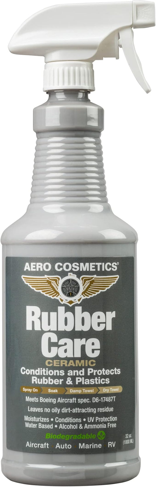 Tire Dressing, Tire Protectant, No Tire Shine, No Dirt Attracting Residue 32oz Natural Satin/Matte Finish, Aircraft Grade Rubber Tire Care Conditioner, Better Than Automotive Products