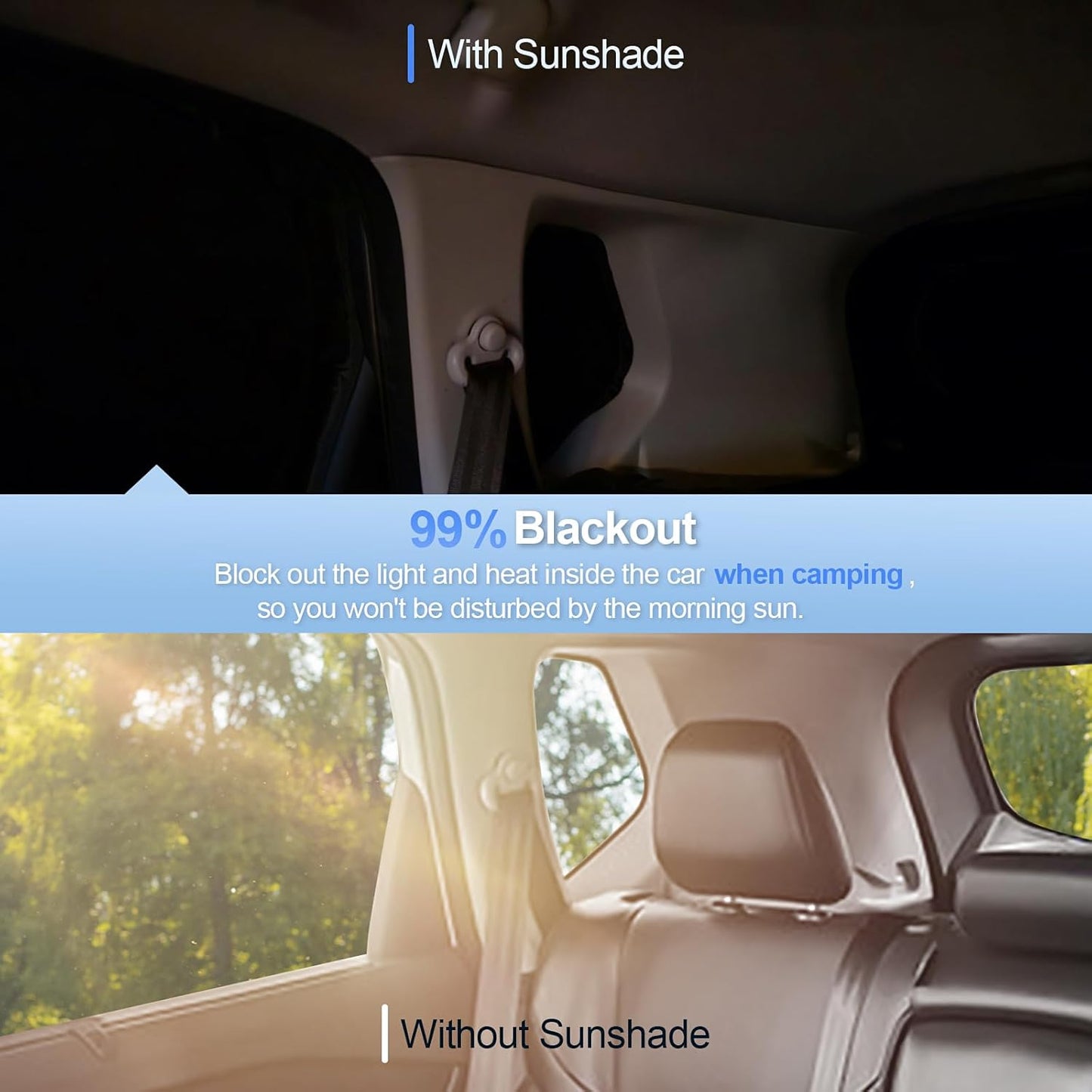 10pcs Car Window Shades for Volvo XC90 2016-2024 2025 Accessories,Windshield Side Rear Full Sunshade,Sun Visor UV Blocking, Privacy Protection and Blackout for Camping Outdoor