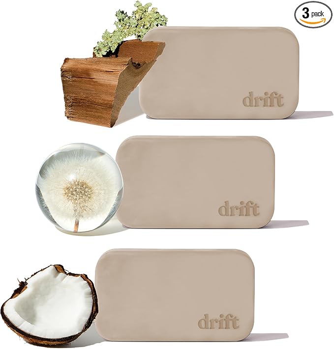 Stone Car Air Freshener 3-Piece Variety Pack Starter Kit - Teak, Open Air, Cabana