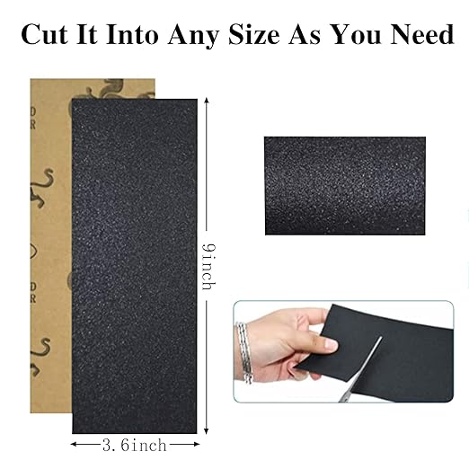 100PCS Wet Dry Sandpaper,80 to 5000 Assorted Grit Sand Paper Sheets for Wood Furniture Finishing,Metal Sanding and Automotive Polishing