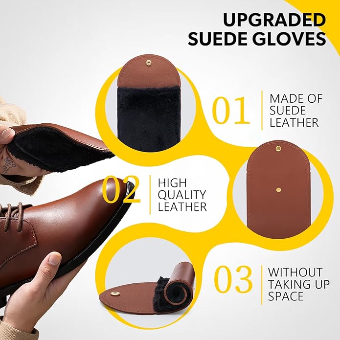 MEKER Mink Oil for Leather Boots, Leather Conditioner and Cleaner 3.52 oz-All-Natural Waterproof Soften and Restore Shoes