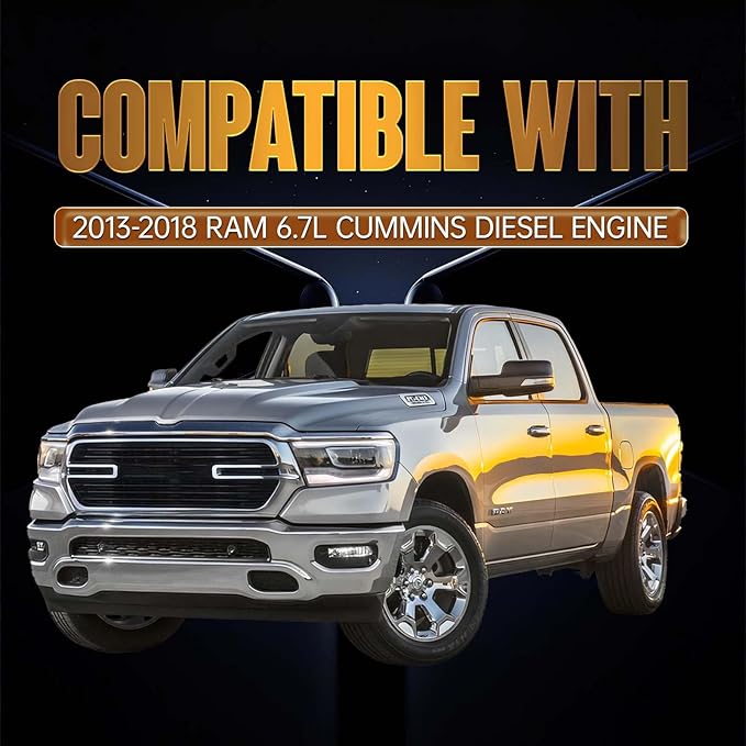 Fuel Oil Air Filter Set Fit for 6.7L Diesel Cummins,Compatible with 2013-2018 Dodge Ram 2500 3500 4500 5500, Replace 68197867AA 68157291AA 53034051AB 05083285AA 68406048AA
