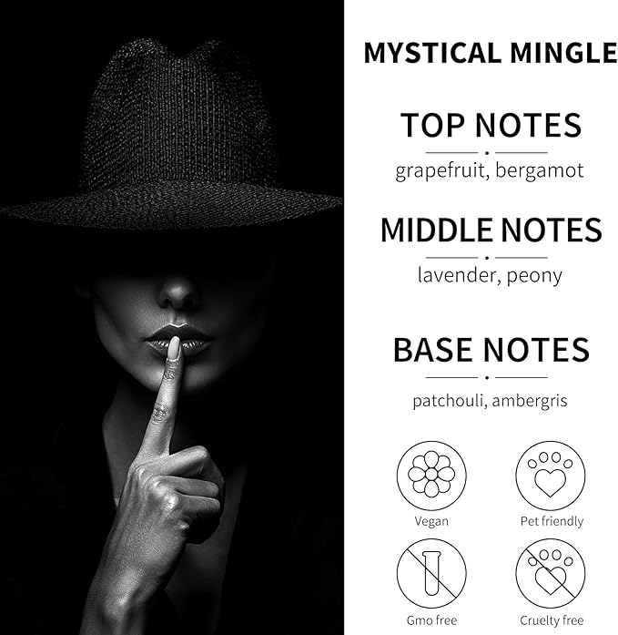 2- Pack Mystical Mingle Car Air Freshener Hanging Long Lasting Car Scent Essential Oil Diffuser Car Perfume Inspired Fragrances for Men and Women by VUTOLLOSA