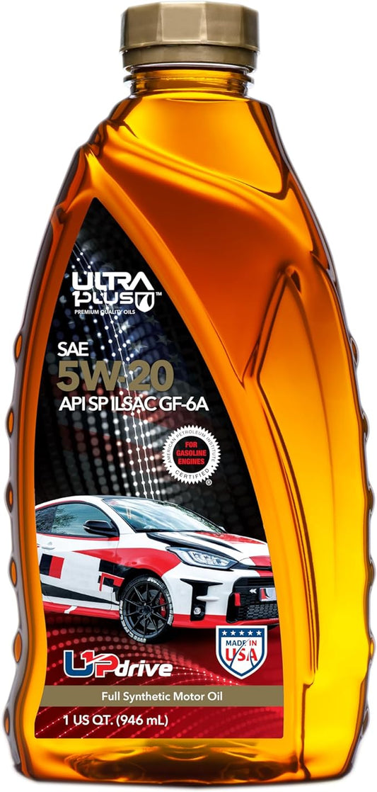 ULTRA 1PLUS 5W-20 Full Synthetic Motor Oil API SP ILSAC GF-6A, 1 Quart