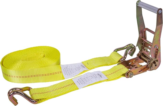 4 Pack Ratchet Strap Heavy Duty -2" x 27' Ratchet Tie Down Straps,Cargo Straps for Moving Appliances, Lawn Equipment, Motorcycle in a Truck