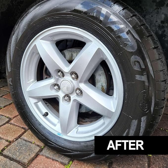 Quality Chemical Mag Brite & Ultra Tire Shine Combo - 128 oz of Mag Brite (Pack of 1) - 128 oz Tire Shine (Pack of 1) - 2 Gallon Combo