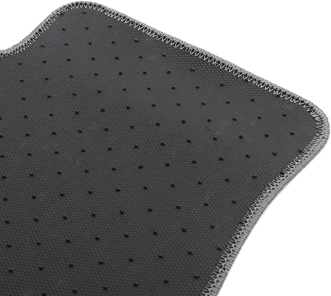 IKON MOTORSPORTS, Floor Mat Compatible with 2008-2015 Chevrolet Cruze, 2016 Cruze Limited, Factory Fitment Gray/Grey Nylon Front & Rear Car Floor Mats Liner Carpets Replacement 4PCS