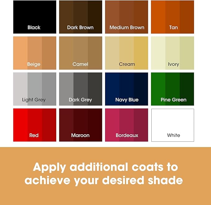 Furniture Clinic Leather Complete Restoration Kit | with Leather Recoloring Balm, Cleaner, 2-in-1 Protection Cream & Conditioner, Sponge, and Cloth | Repair Kit for Furniture (Ivory)