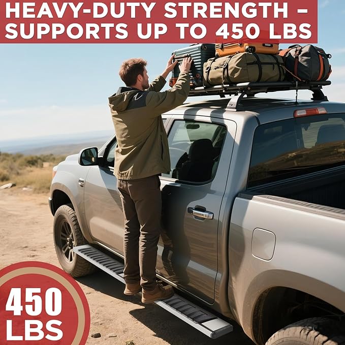 Running Boards Compatible with 2019-2025 Dodge Ram 1500 Quad Cab/Extended Cab New Body Style Mirror Stainless Steel Side Steps Nerf Bars (Only for New Body Style)