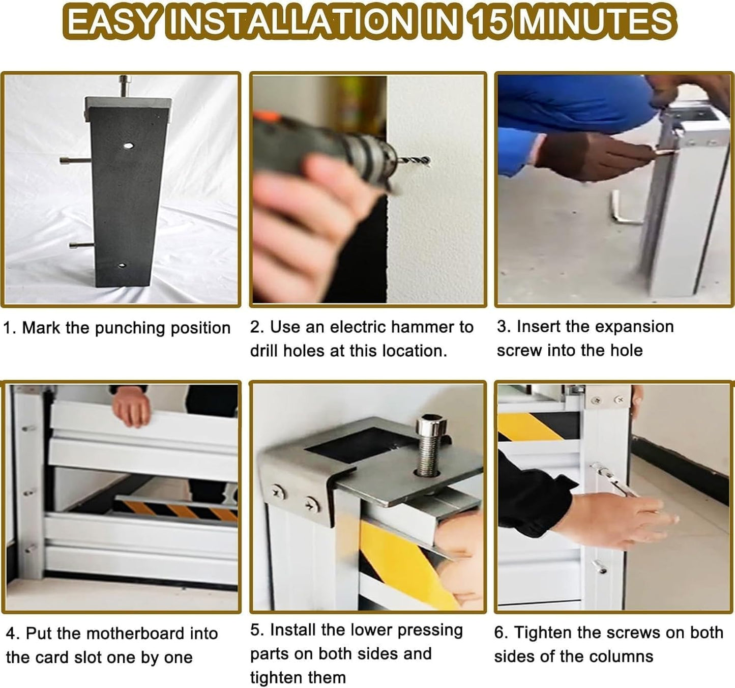 Reusable Heavy Duty Aluminum Flood Barriers for Home Exterior, Flood Protection Barriers Water Barrier Door Quick Detachable Garage Doors Detachable Mobile Rain Water Baffle ( H 31.5 inch L 13.5FT)