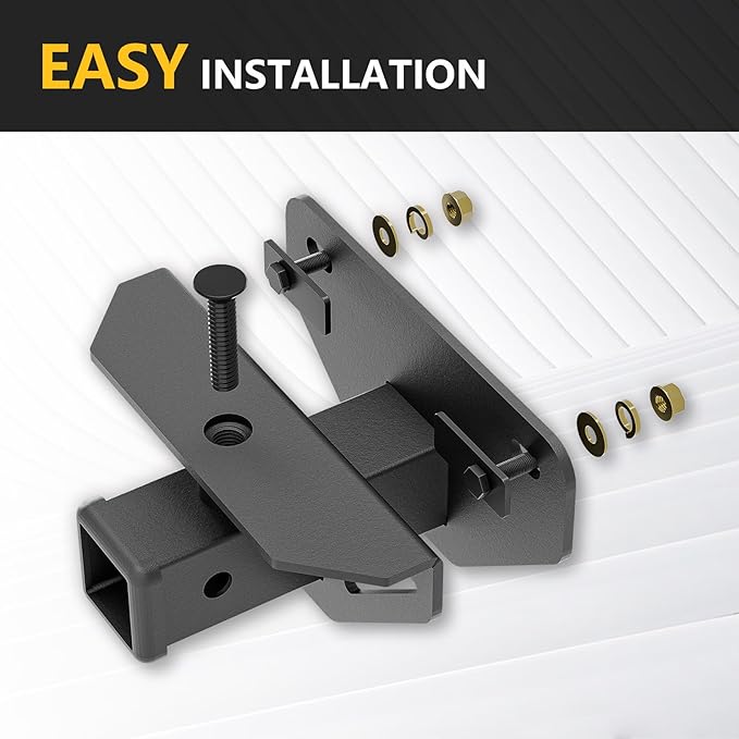 for Dodge Ram 2 inch Trailer Hitch Receiver Compatible with 2003-2018 Dodge Ram 1500 & 2019-2023 Ram 1500 Classic & 2003-2013 Ram 2500 3500, Class 3 III Rear Tow Hitch Towing Combo with Cover