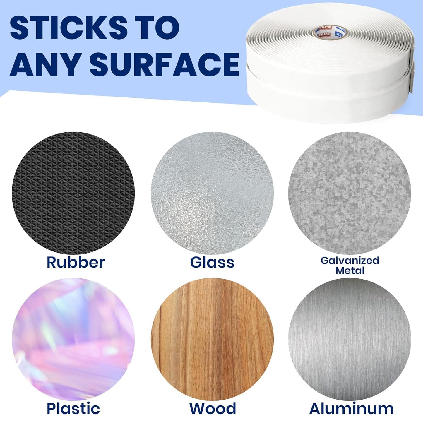 ADHES Premium Butyl Sealant Tape 1" x 30 'x 1/8" Gray Butyl Rubber Sealant Tape for RVs, Vehicles, Marine and Home Repair – Ideal for Headlights, Windows, Doors, and Windshields