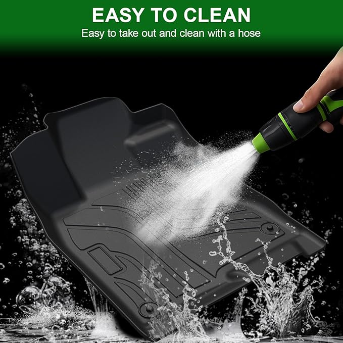 Floor Mats for 2022-2025 2026 Honda Civic Sedan Hatchback Si (Include Sport, Not for Hybrid), 2nd Row with&w/o USB Port, for Acura Integra 2023-2025, All Weather Car Floor Liners Civic Sport