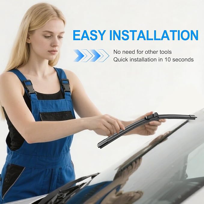 CJPPPZIW® Windshield Wipers-26 Inch+17 Inch+14 Inch Replacement for 2019 2020 2021 2022 2023 2024 Subaru Forester Wiper Blades for My Car,Quality Front and Rear Wiper Blades(Pack of 3)