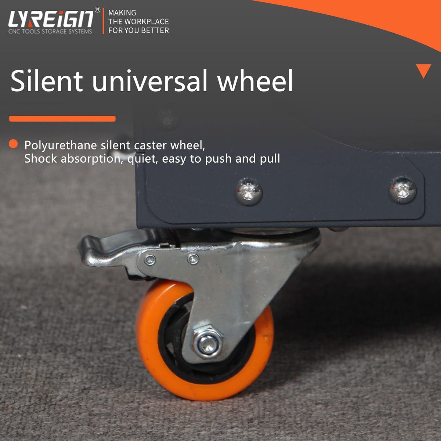 Mobile CNC Tool Storage Cart, CNC Tool Holder Utility Carts with Wheels, CNC Trolley is Suitable for Warehouses Storehouse Factory Garage