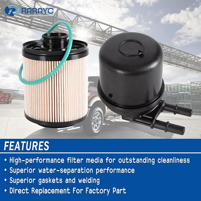 Fuel Filter Element FD-4615 Compatible with 2011-2016 Ford F-250 Super Dury F-350 Super Duty 6.7 Powerstroke