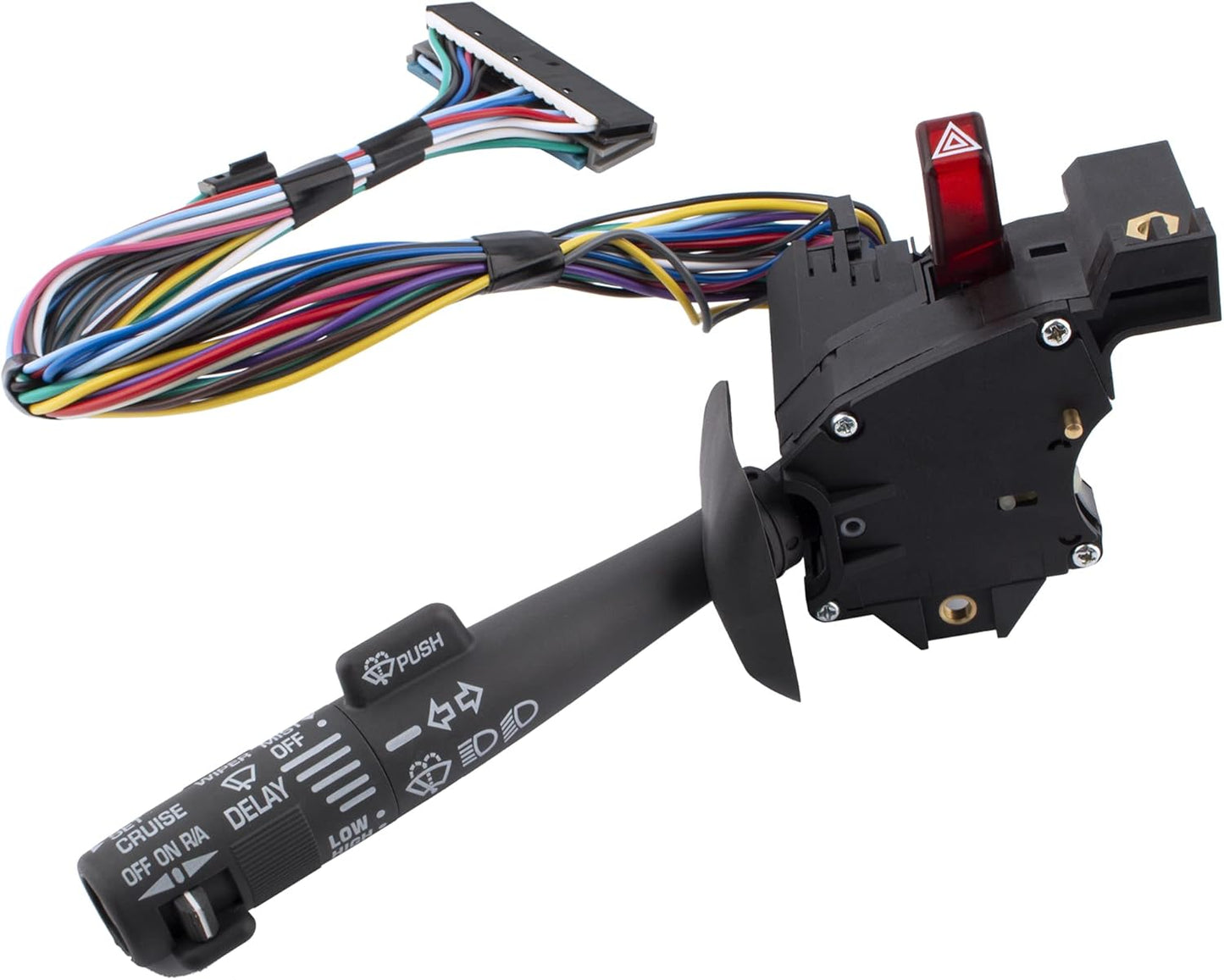 BOXI Multi-Function Combination Switch - Turn Signal, Wiper, Washers, Hazard Switch, Cruise Control Fits for Chevy Tahoe Blazer Suburban K1500 Sierra/for GMC Yukon K1500 and More | 2330814 26100985