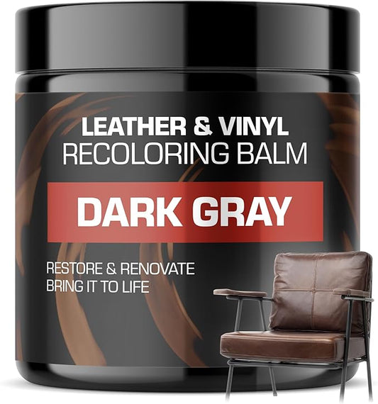 Leather Recoloring Balm, Color Restorer, Scratch Remover, Couch Paint and Repair, Leather Balm for Couches