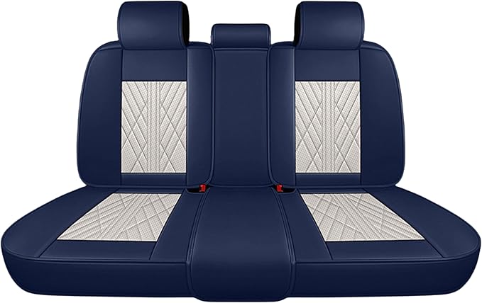 Universal Fit Waterproof Breathable Nappa Leather Automotive Vehicle Car Seat Covers Set Cushion Protector for Sedan SUV